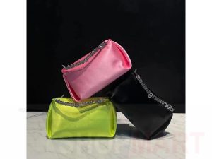 2022 new AW Alexander Women Diamond Hobo-bag Design Brand Luxury designer Shoulder womens Handbag Leather Shiny Messenger Bag